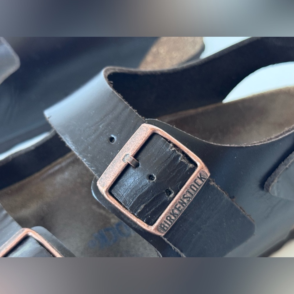 Birkenstock Milano Sling back Buckle Men’s Sandals Shoes Size 42 - Picture 9 of 11